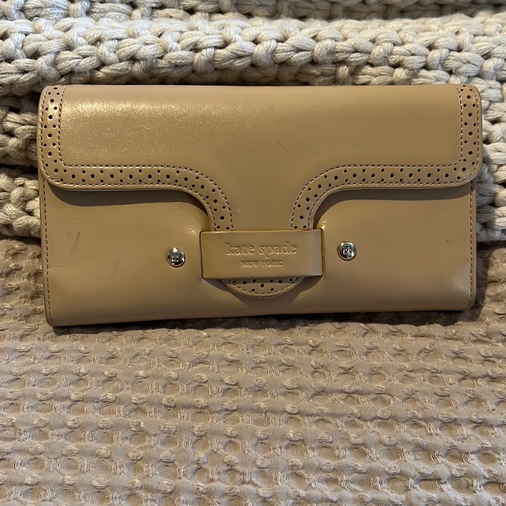 Kate Spade camel Wallet